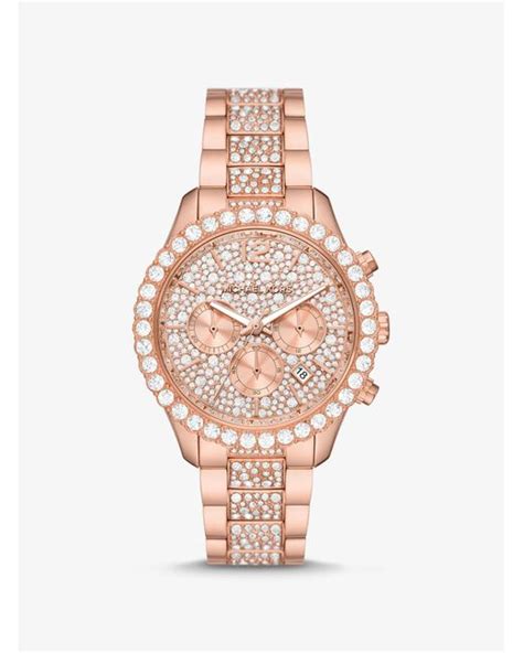 michael kors uhr layton|Oversized Layton Pavé Rose Gold.